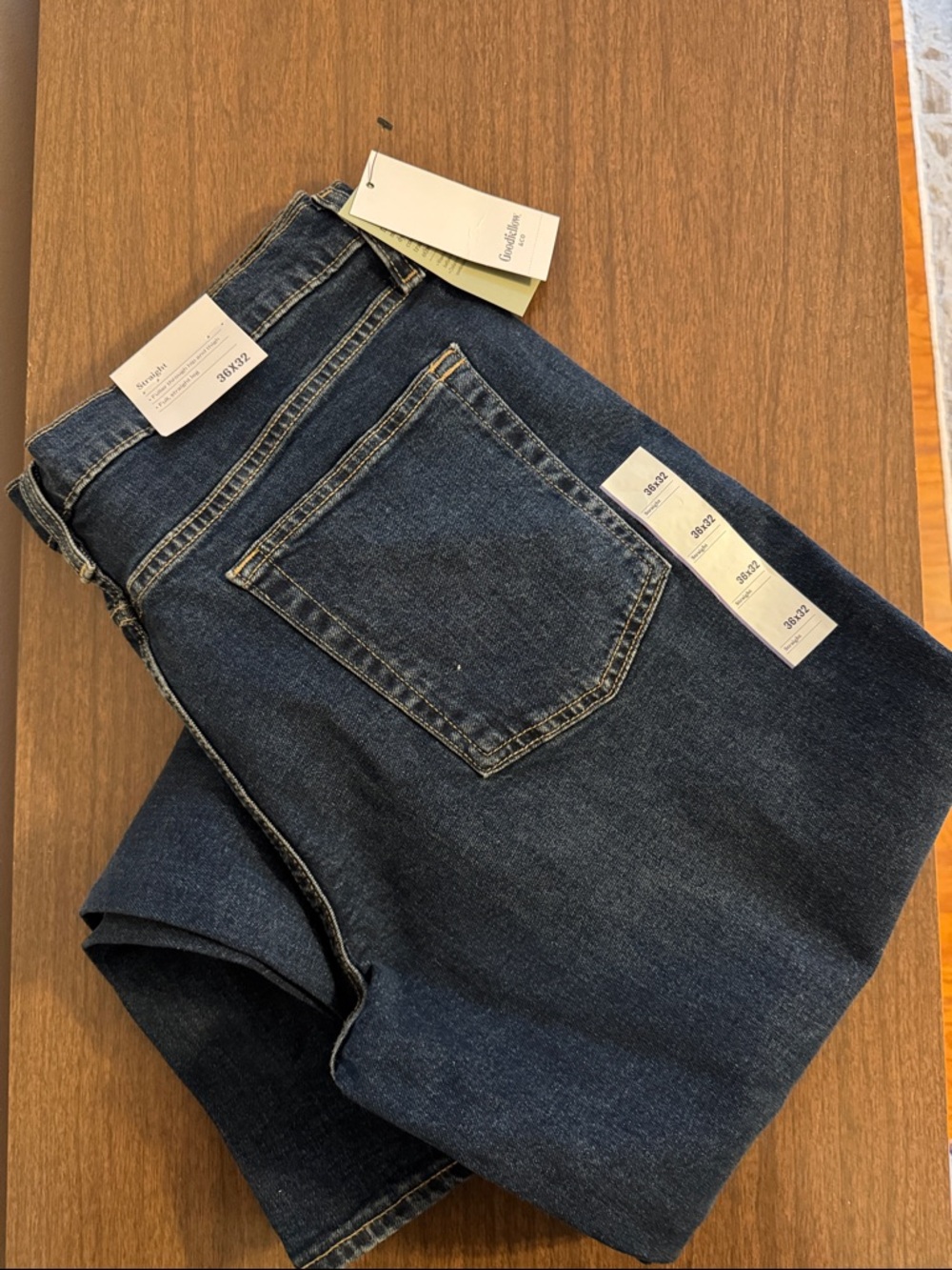 Goodfellow & Co Dark Blue Straight Men's Jeans